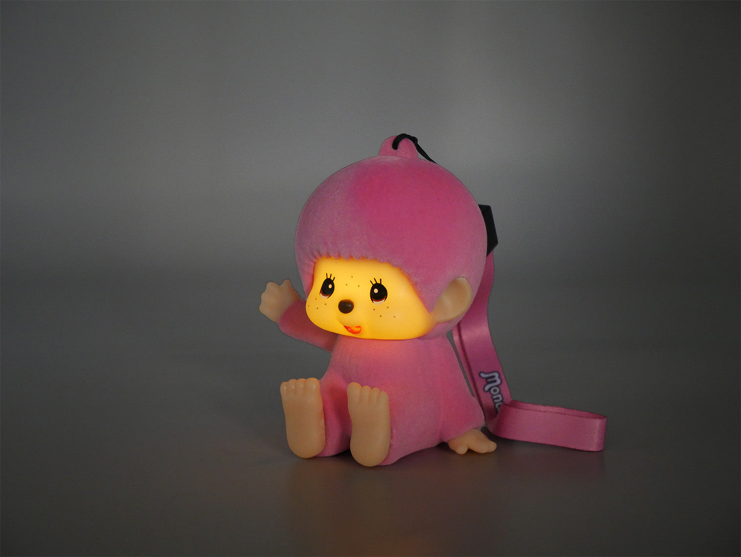 MONCCHICHI - LED Light-Up Pink Figure 3,5inch