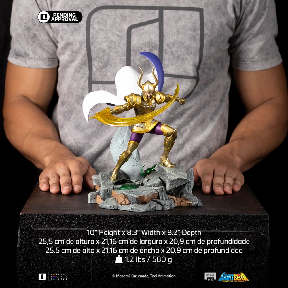 SAINT SEIYA - Capricorn Shura - Statuette Art Scale 1/10 25.5cm