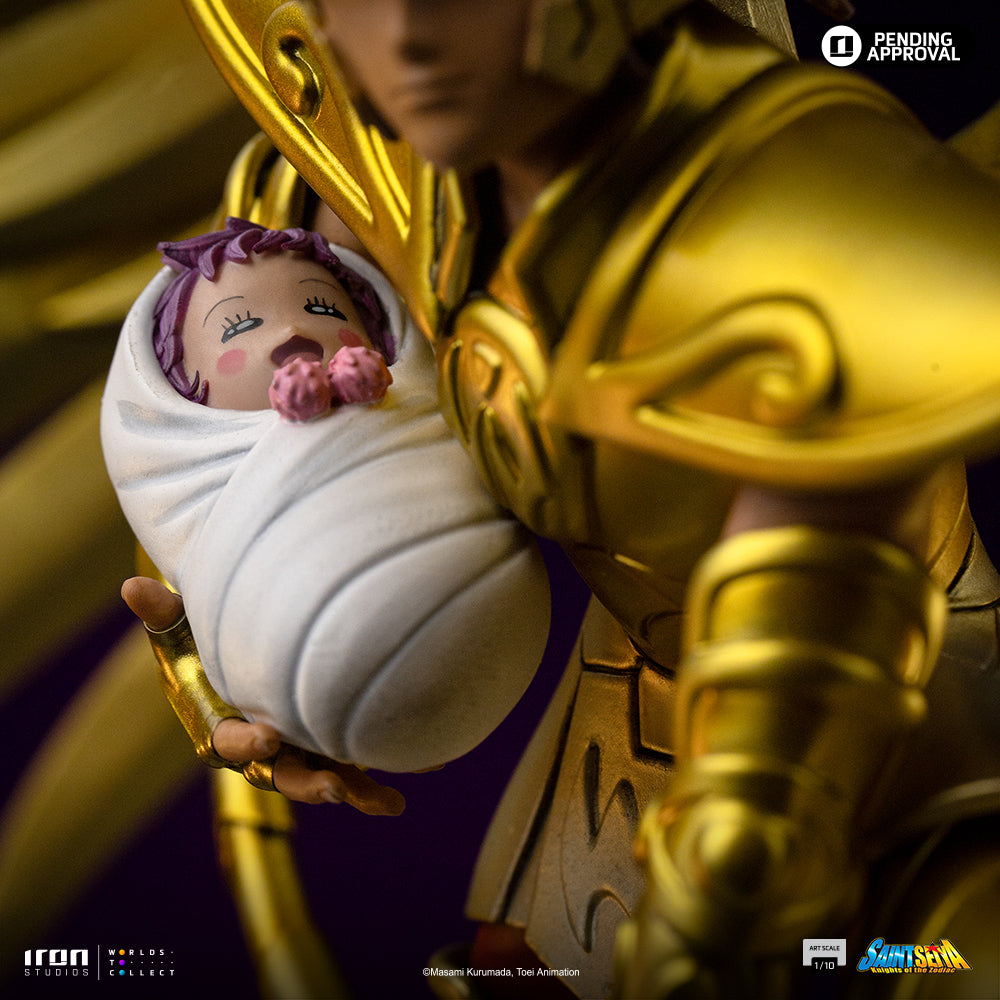 SAINT SEIYA - Sagittarius Aiolos - Statue Art Scale 1/10 20.5cm