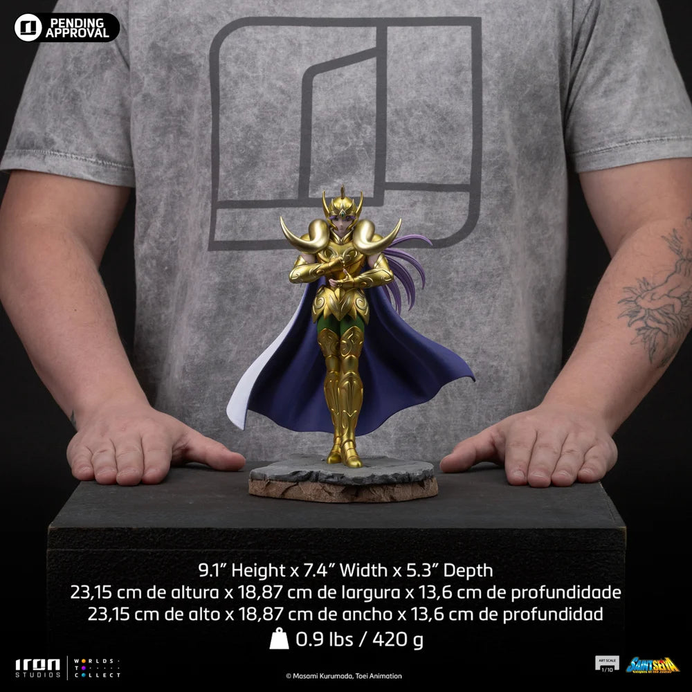 SAINT SEIYA - Aries Mu - Statue Art Scale 1/10 23.15cm