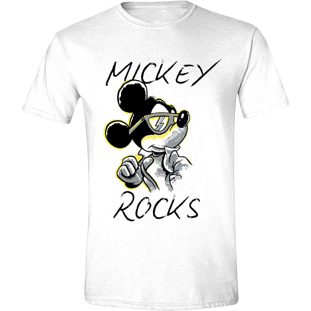 DISNEY - T-Shirt - Mickey Mouse Rock '90 (S)