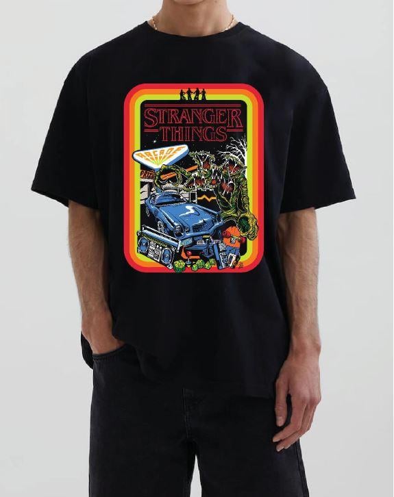STRANGER THINGS - Arcade - Men's T-Shirt (XL)