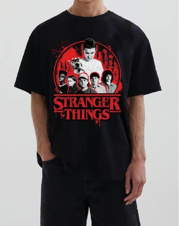 STRANGER THINGS - Team - Men's T-Shirt (XL)