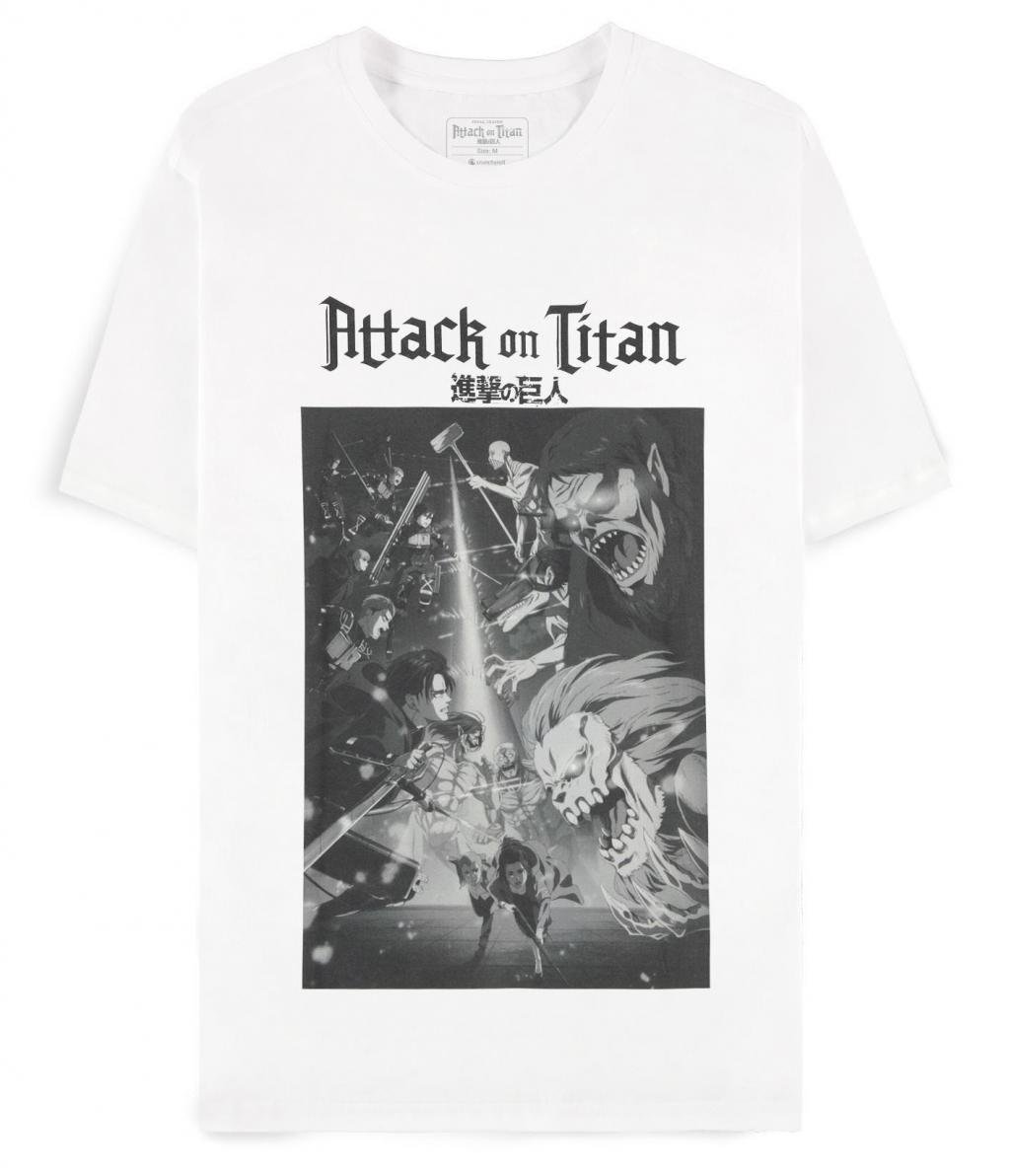 ATTACK ON TITAN - Season 4 - Men's T-Shirt (L)