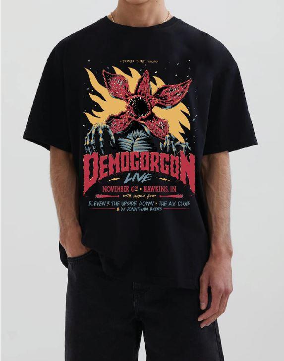 STRANGER THINGS - Demogorgon Live - Men's T-Shirt (XL)
