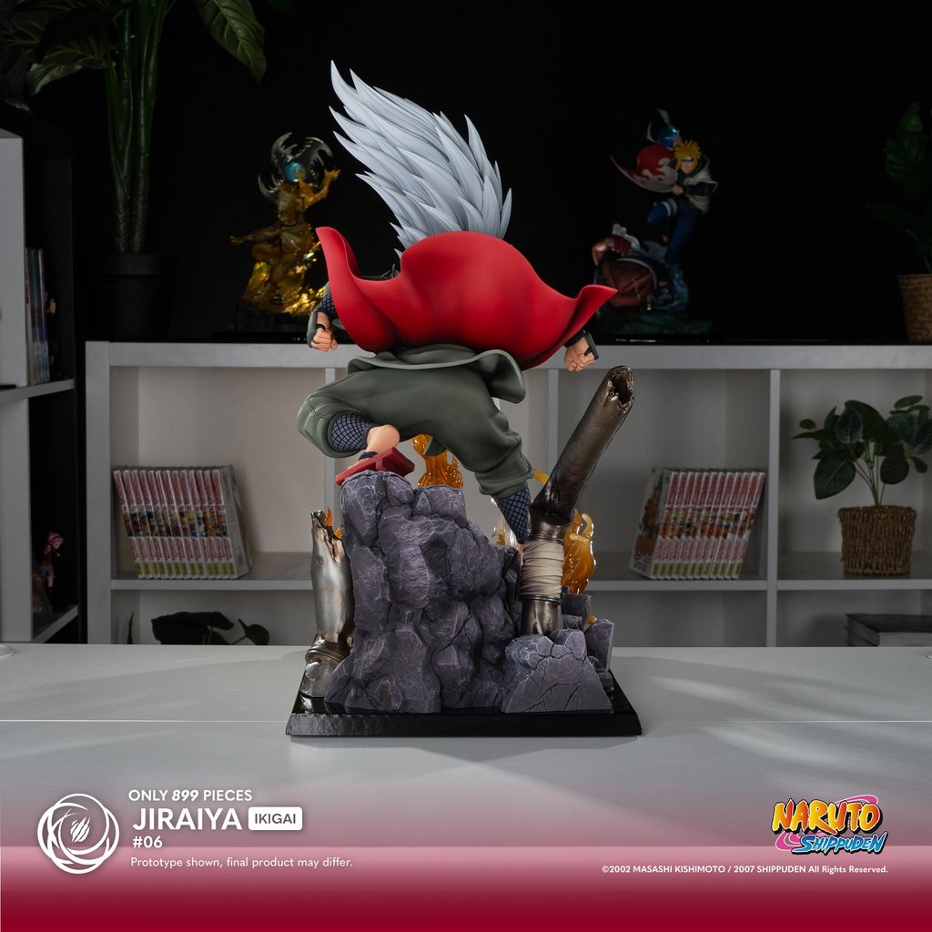 NARUTO SHIPPUDEN - Jiraiya - Statue Résine 1/6 By Tsume
