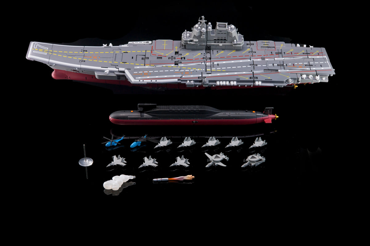 TOYSEASY - Porte Avion Shandong - Figure Transformable 32cm