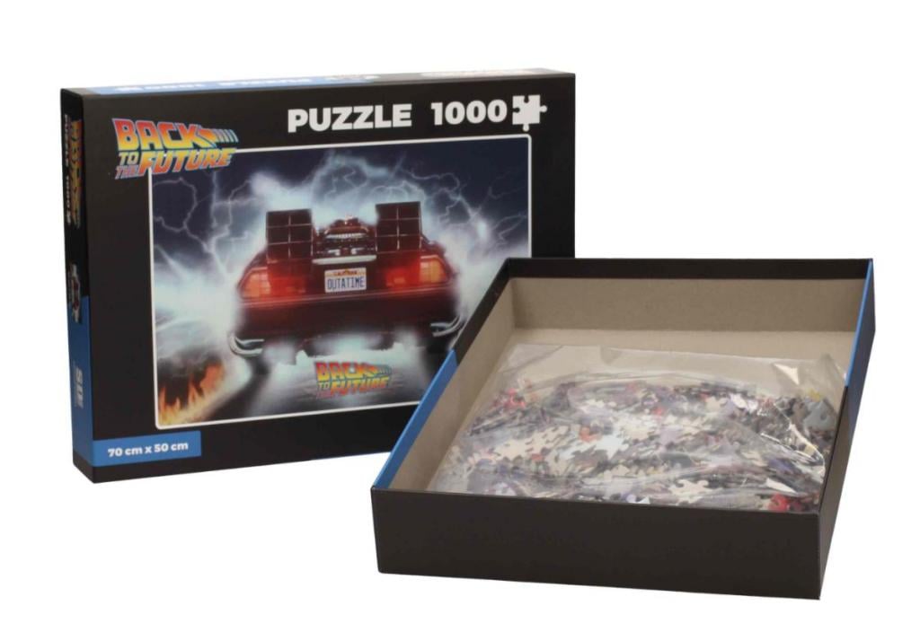 BACK TO THE FUTURE - Puzzle 1000P - Delorean Out of Tme