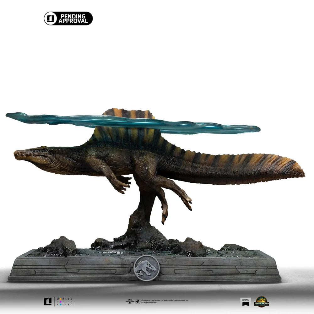 JURASSIC WORLD - Spinosaurus - Statue Icons 17.57cm