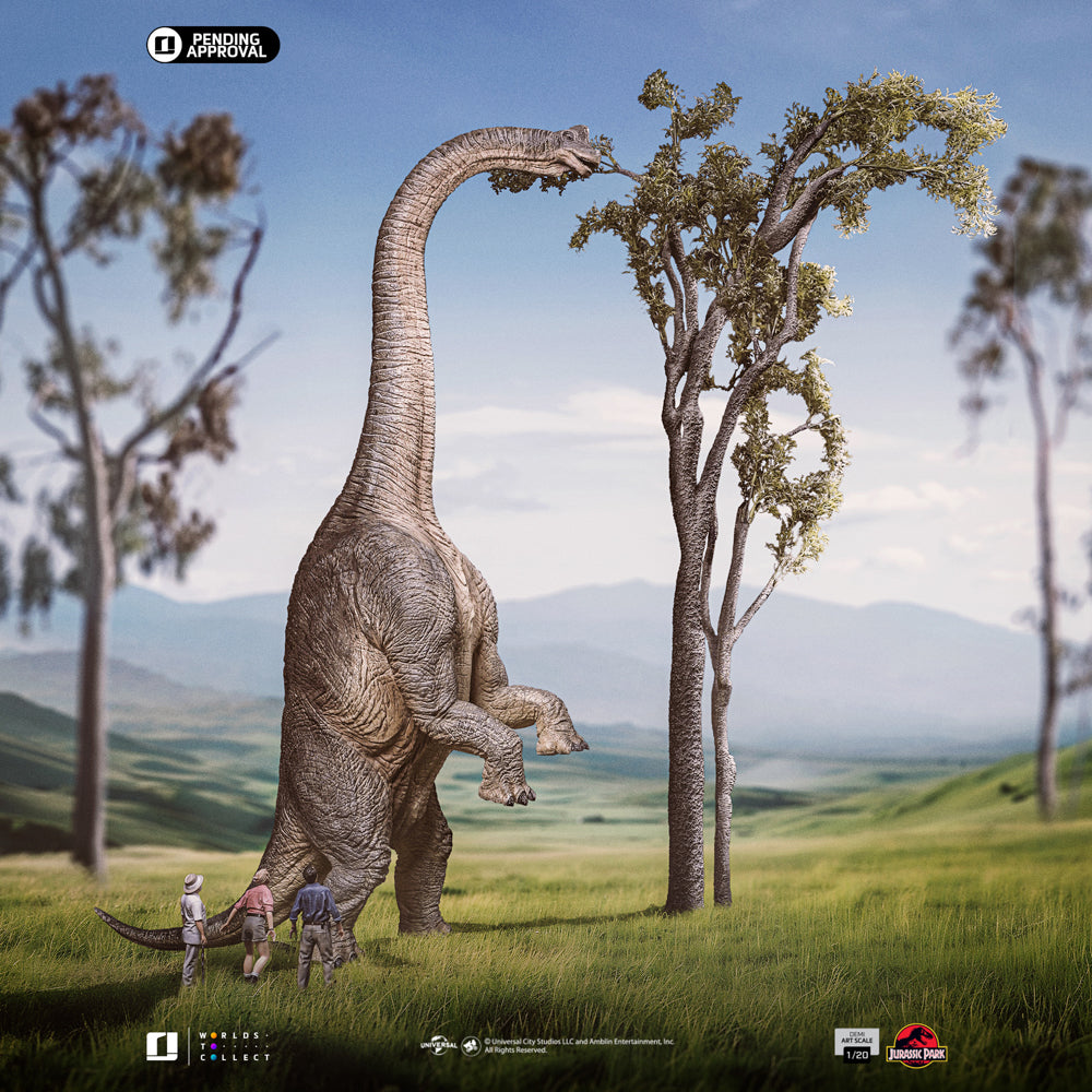 JURASSIC PARK - Welcome to Jurassic Park - Statue Demi Scale 1/20 80cm