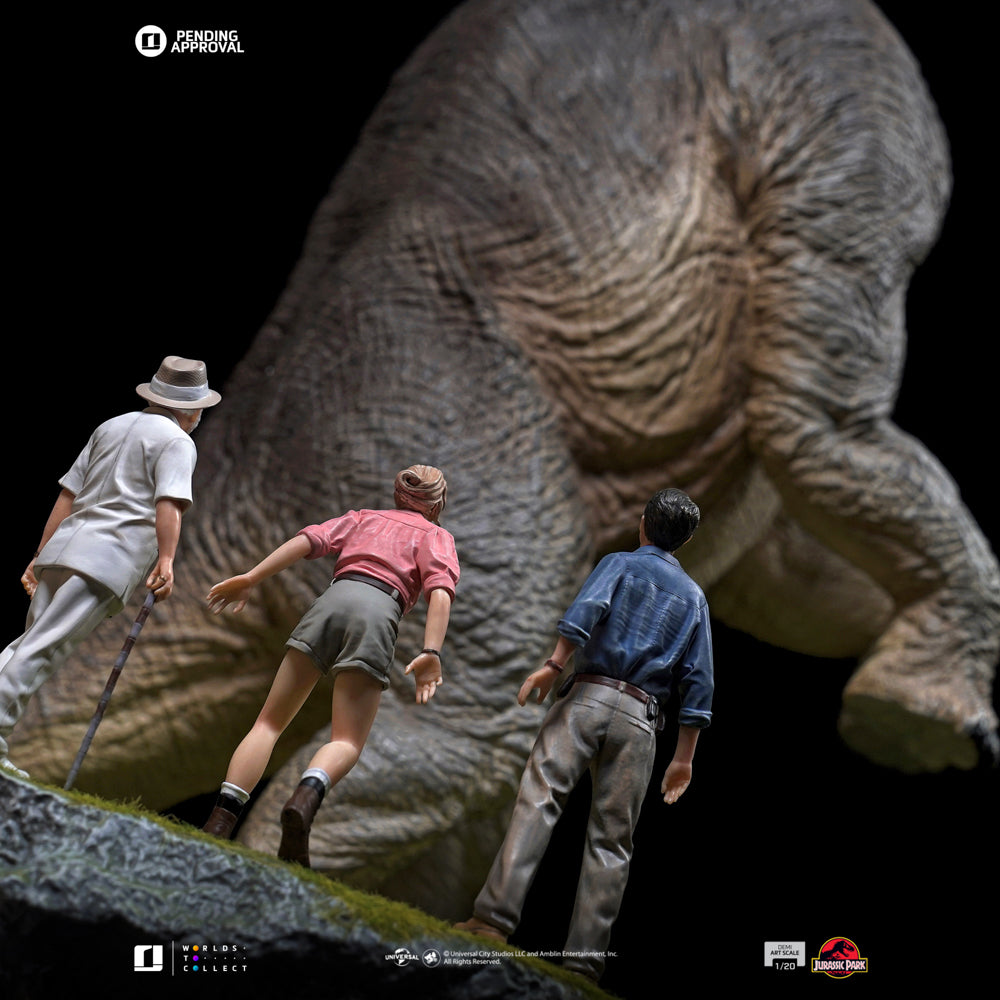 JURASSIC PARK - Welcome to Jurassic Park - Statue Demi Scale 1/20 80cm