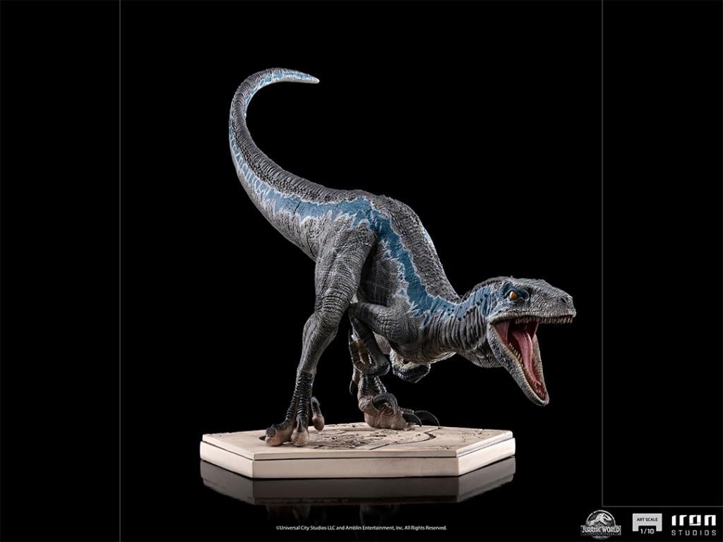 JURASSIC WORLD FALLEN KINGDOM - Blue - Statue ArtScale 1/10 19cm