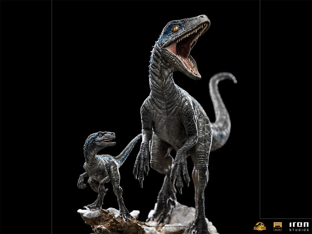 JURASSIC WORLD - Blue and Beta - Statue Art Scale Deluxe 1/10