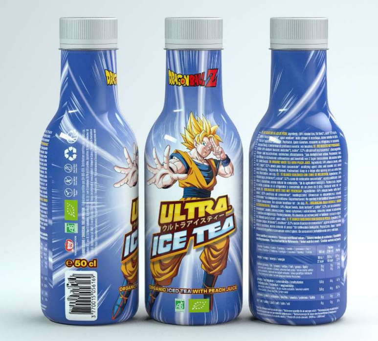 DRAGON BALL Z - Ultra Ice Tea - Goku - Bottle 50 Cl