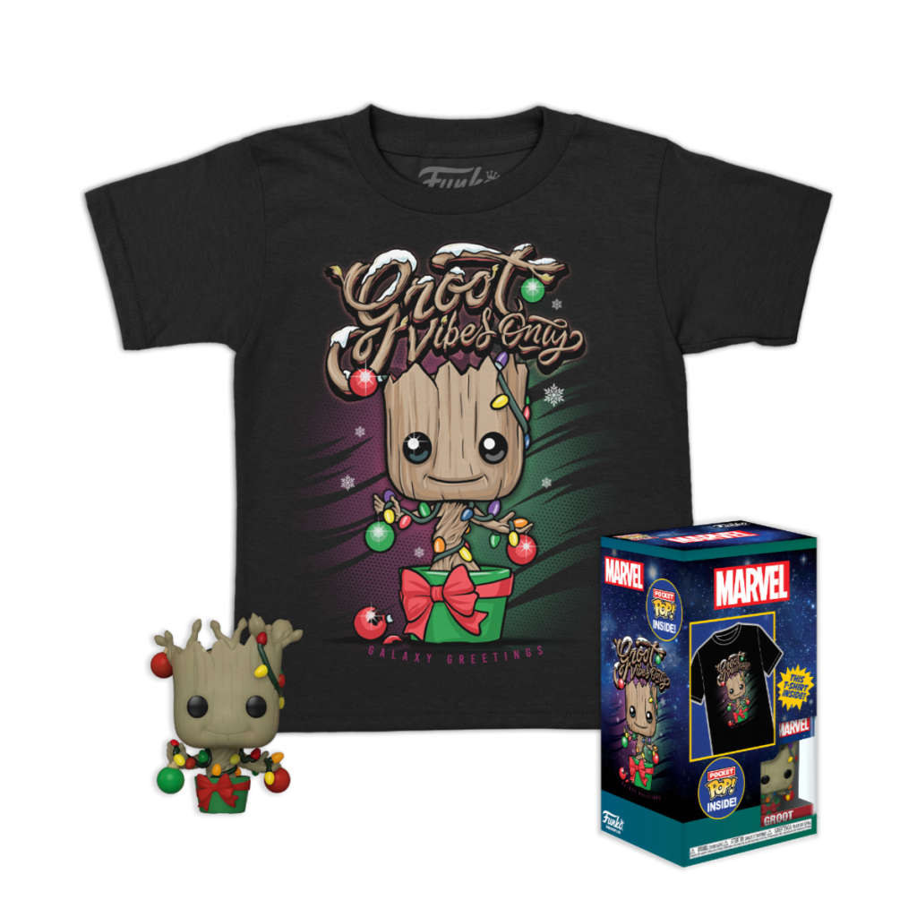 GUARDIANS OF THE GALAXY -Pocket POP -Holiday Groot + Tee (11-12 years)