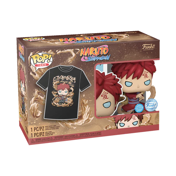 NARUTO - POP N° XXX - Gaara (Glitter) + Tee (L)