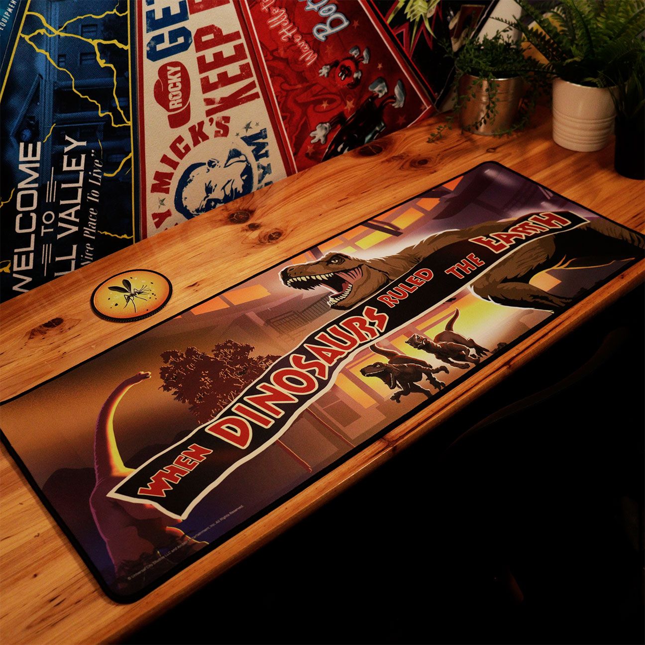 JURASSIC PARK - XL Desktop Mat + 1 Coaster