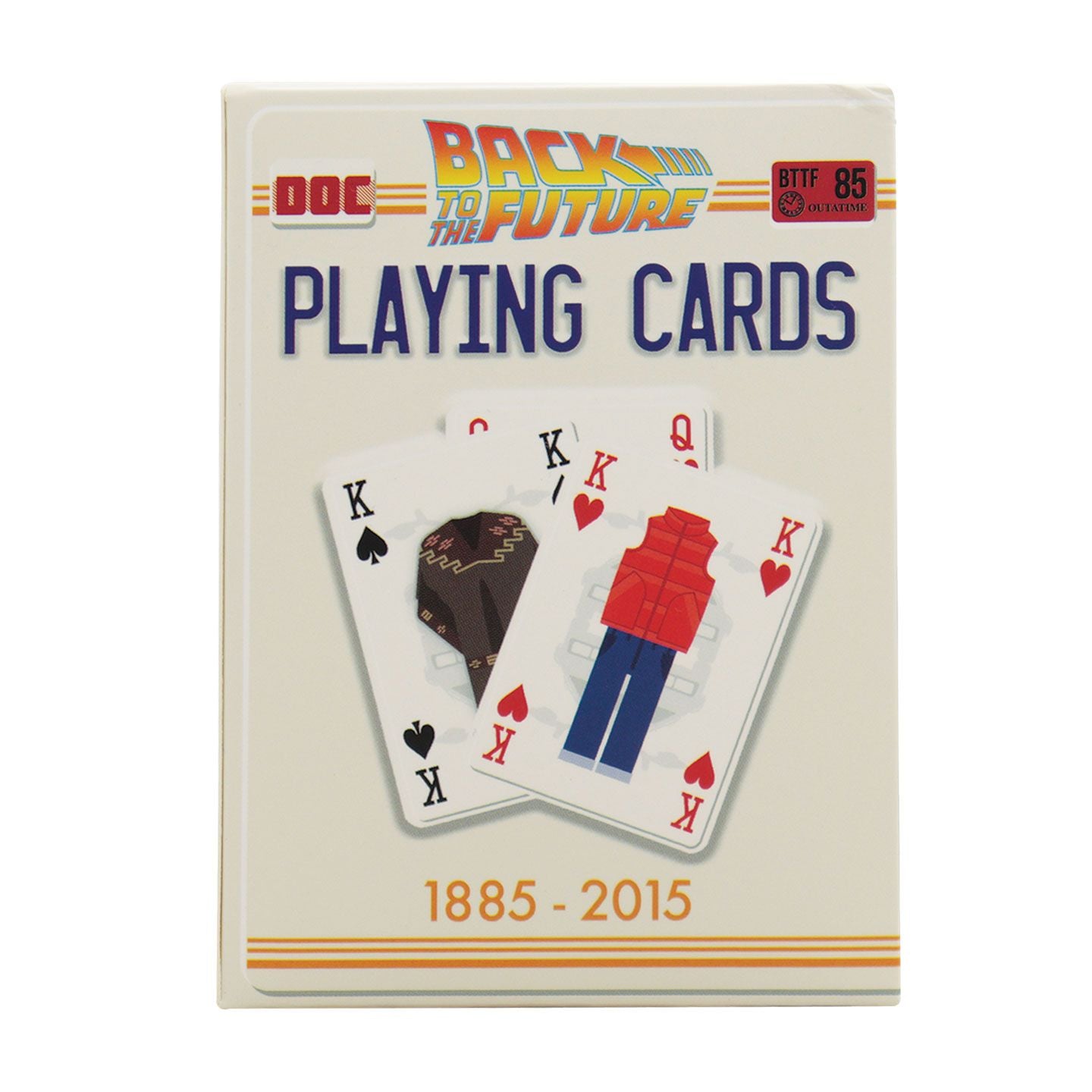 BACK TO THE FUTUR - Box of 12 Playing Cards
