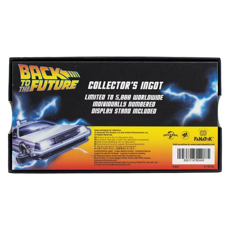 BACK TO THE FUTURE - Stained Glass - Limited Edition Ingot