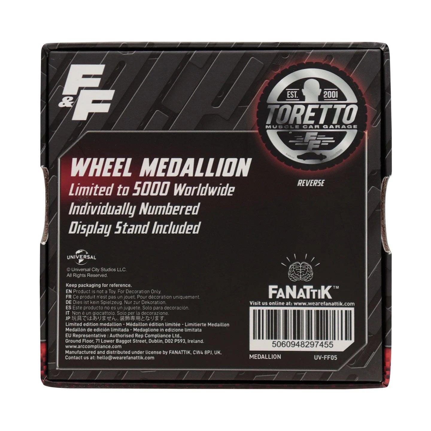 FAST & FURIOUS - Born for spee - Limited Edition Coin