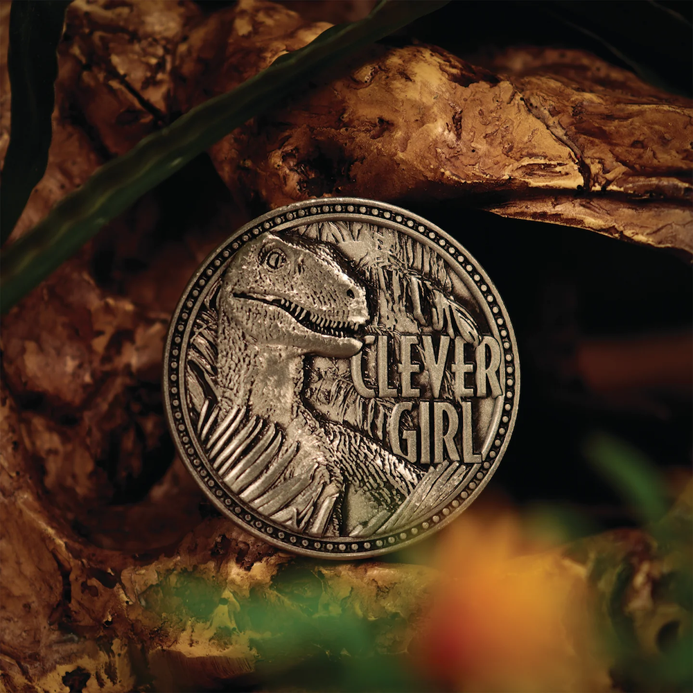 JURASSIC PARK - Velociraptor - Limited Edition Coin