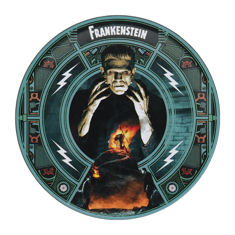 UNIVERSAL MONSTERS - 4 Embossed Metal Coasters