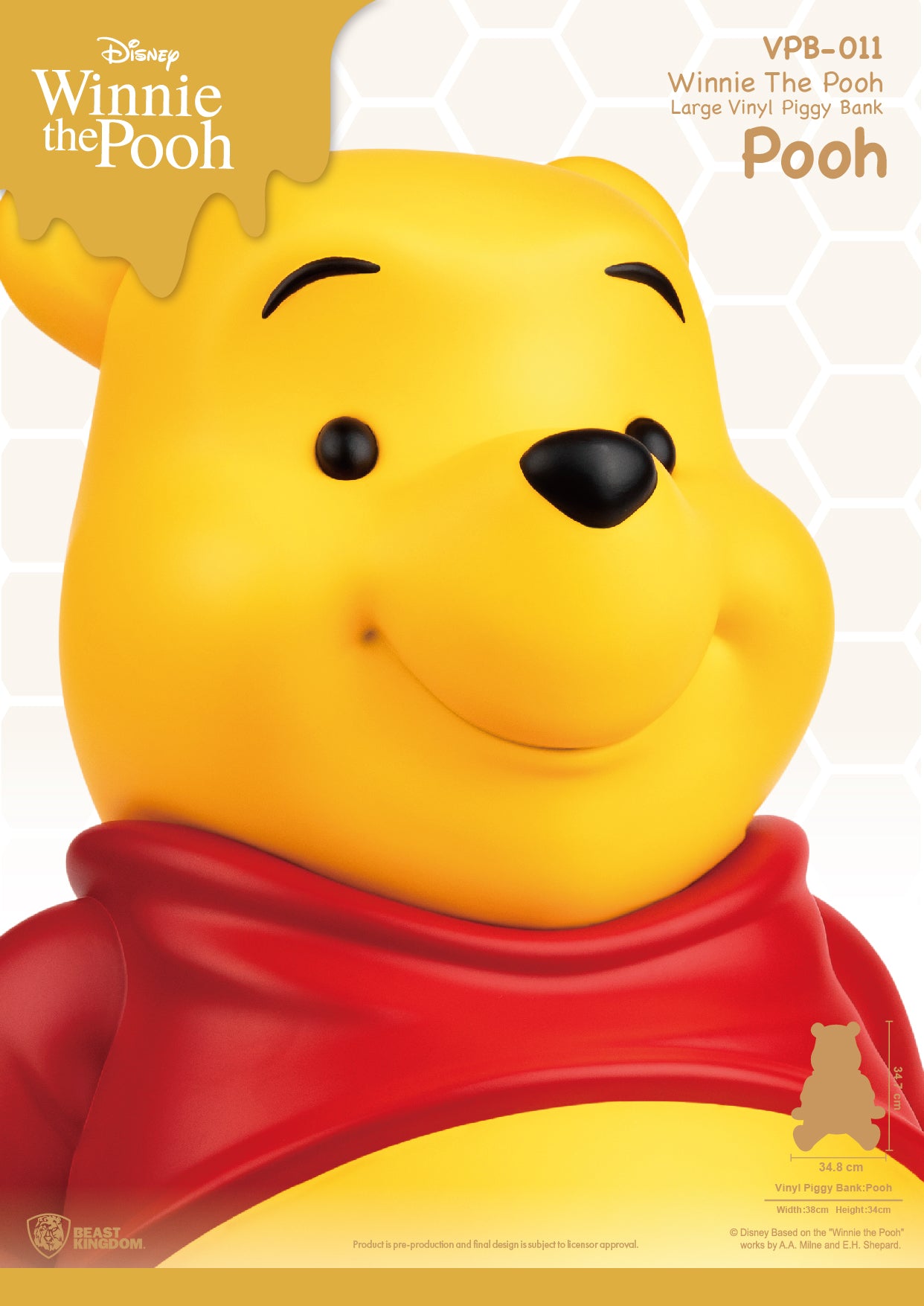 WINNIE THE POOH - Winnie - Piggy Bank 34cm