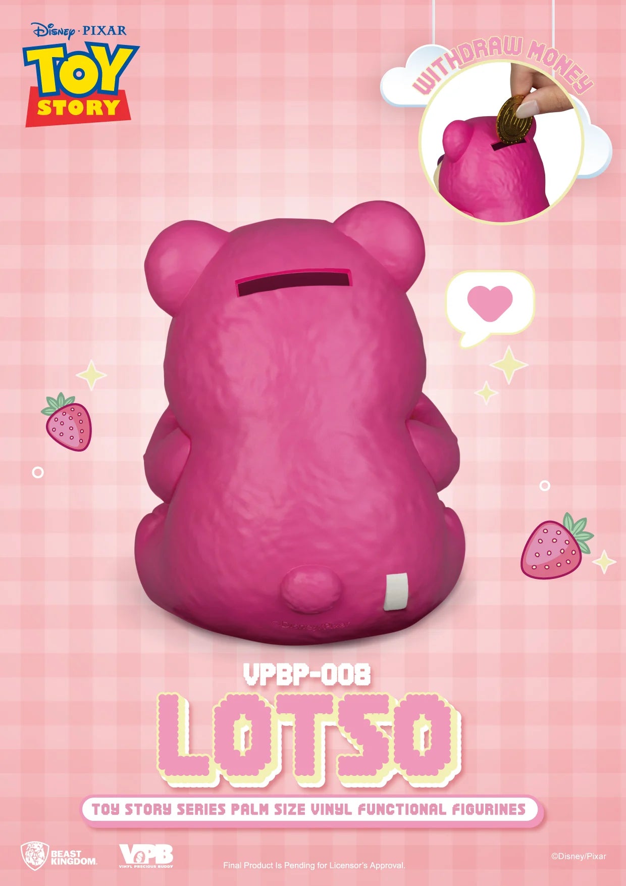 TOY STORY - Lotso - Bank Vinyl Figure 11.6cm