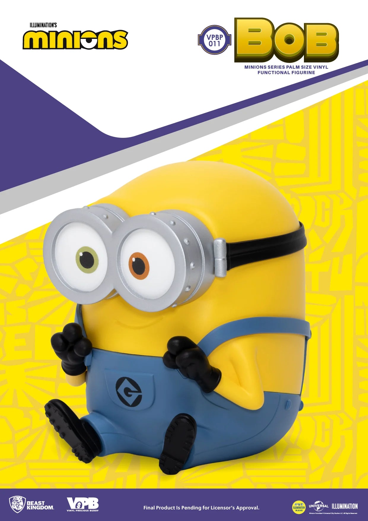 MINIONS - Bob - Bank Vinyl Figure 10cm