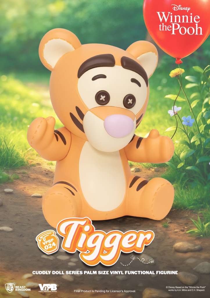 DISNEY - Tigger - Bank Cuddly Doll 12cm