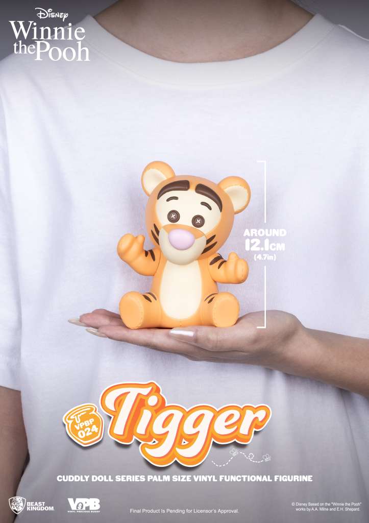 DISNEY - Tigger - Bank Cuddly Doll 12cm