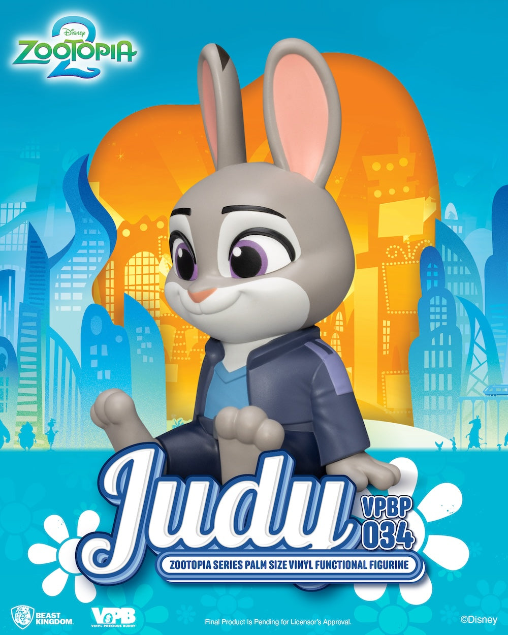 ZOOTOPIA 2 - Judy - Bank Vinyl Figure 15cm