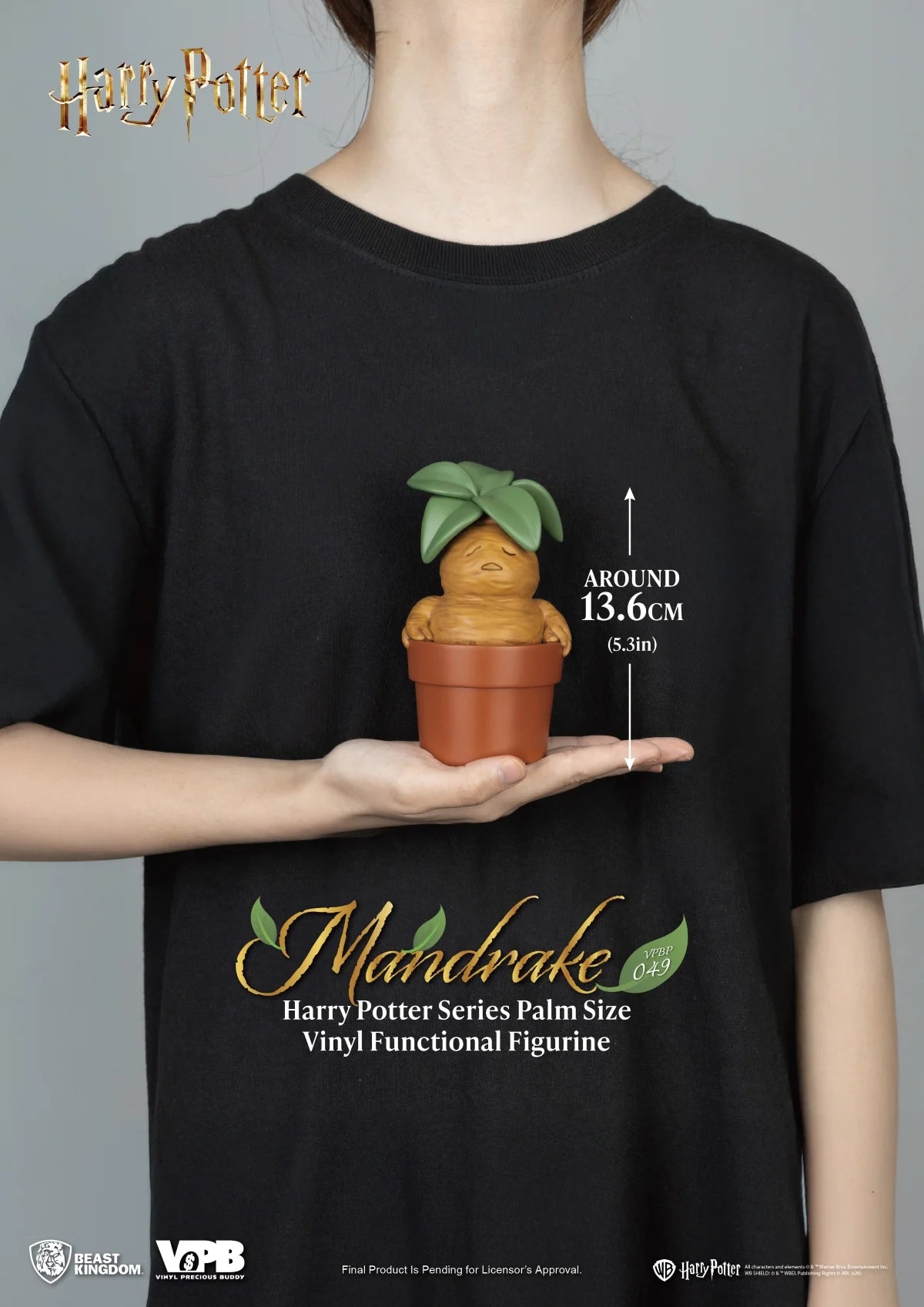 HARRY POTTER - Mandrake - Bank Vinyl Figure 13.6cm