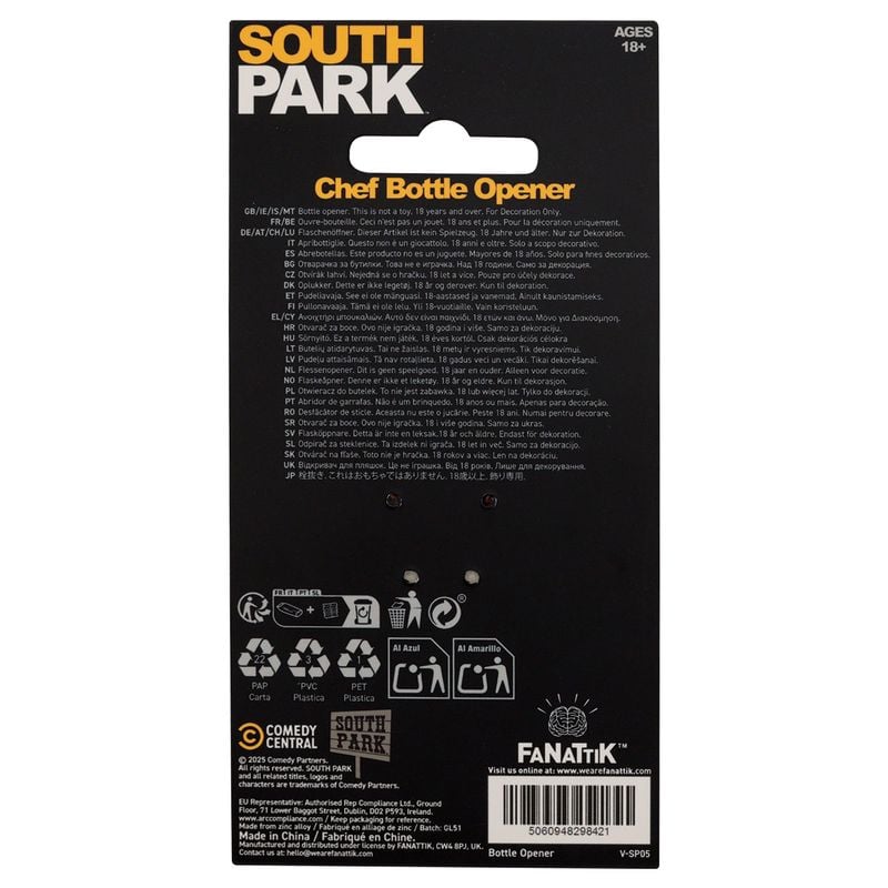 SOUTH PARK - Chef - Limited Edition Bottle Opener