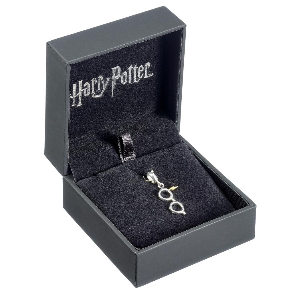 HARRY POTTER - Lightning Bolt & Glasses - Slider Charm for Bracelet