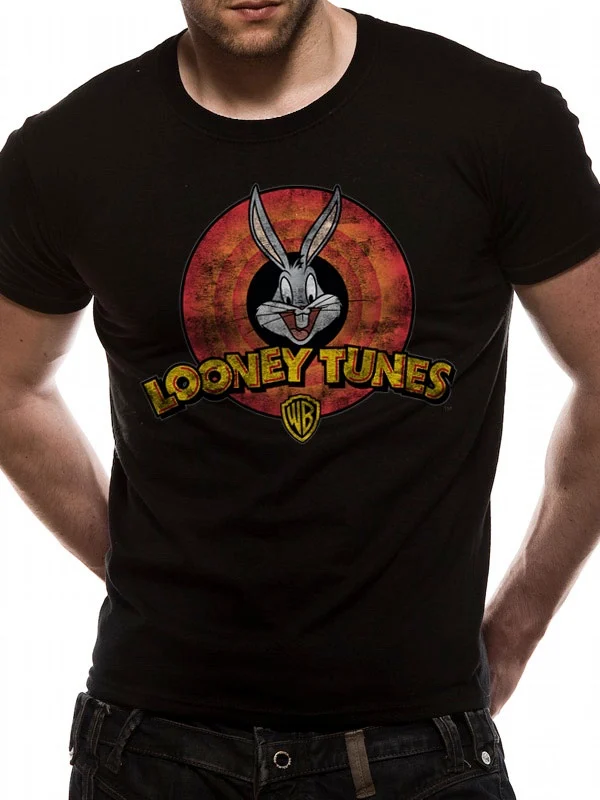 LOONEY TUNES - T-Shirt IN A TUBE- Destroy Logo (XL)
