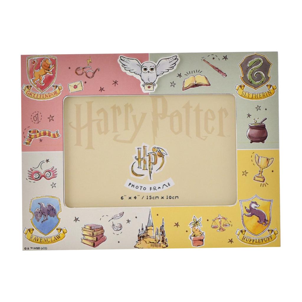 HARRY POTTER - The Four Houses - 3D Photo Frame