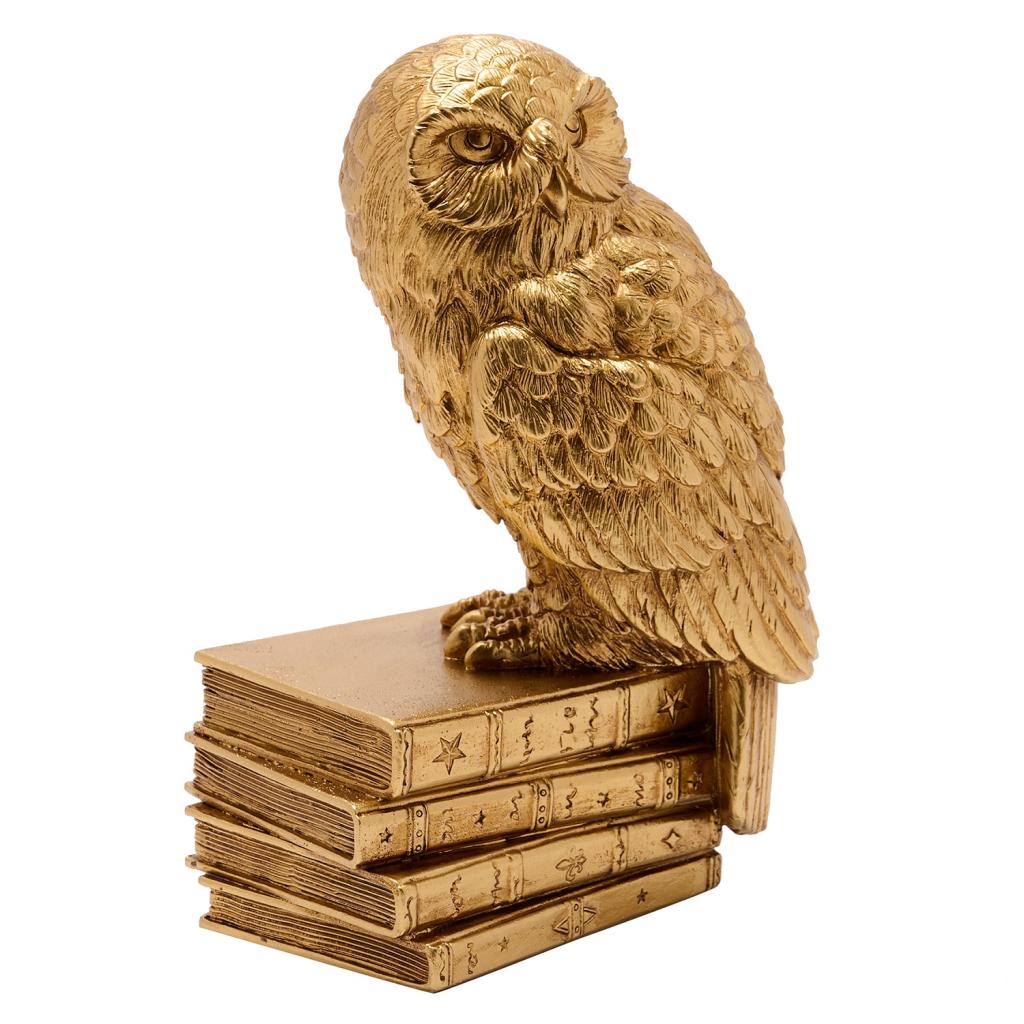 HARRY POTTER - Hedwige - Gold Figure 20cm