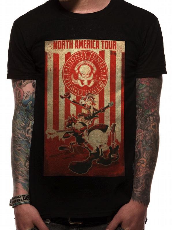 LOONEY TUNES - T-Shirt - North America Tour (S)