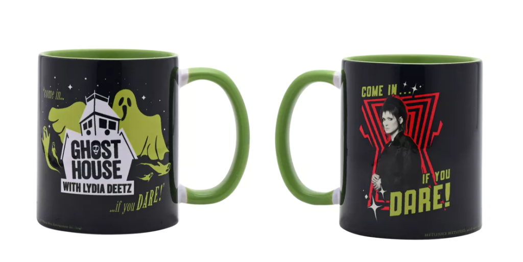 BEETLEJUICE - Black&Green - Ghost House - Inner Colored Mug - 10Oz