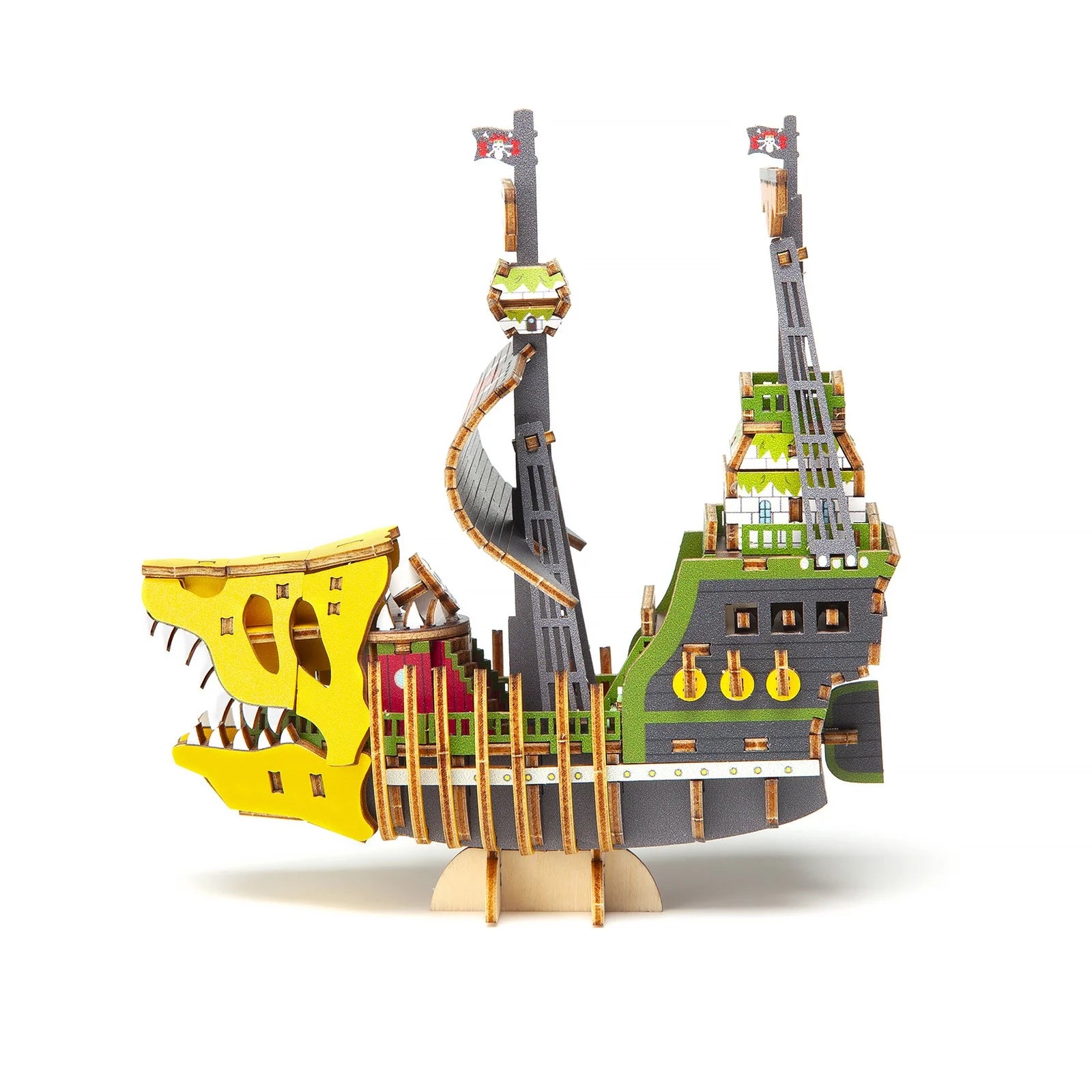 ONE PIECE - Victoria Punk - Wood Model Kit 12.5x7x13.5cm