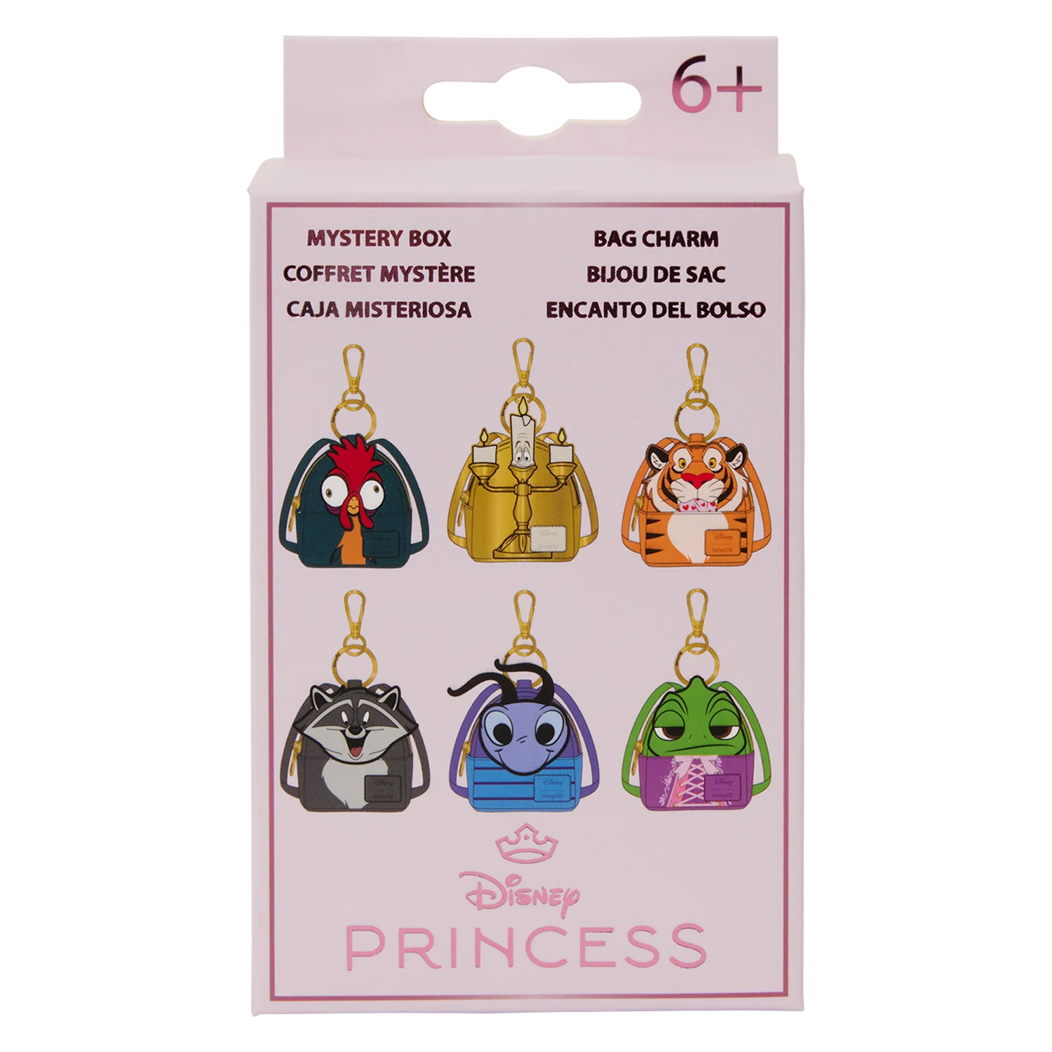 PRINCESS SIDEKICKS - Mini Backpack Bag Charm Loungefly Mystery Box