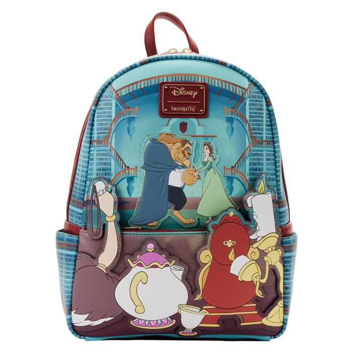 DISNEY - La Belle et la Bete "Library" - Mini sac à dos Loungefly