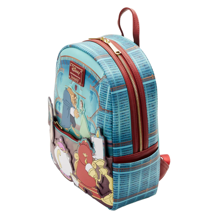 DISNEY - La Belle et la Bete "Library" - Mini sac à dos Loungefly