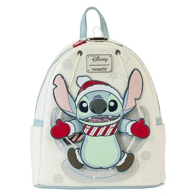 LILO & STITCH - Stitch Snow Angel - Mini Backpack LoungeFly