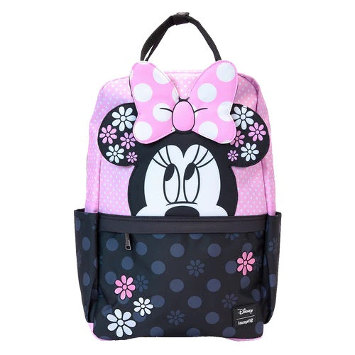 DISNEY - Minnie "Floral Rock the Dots" - Nylon Backpack LoungeFly