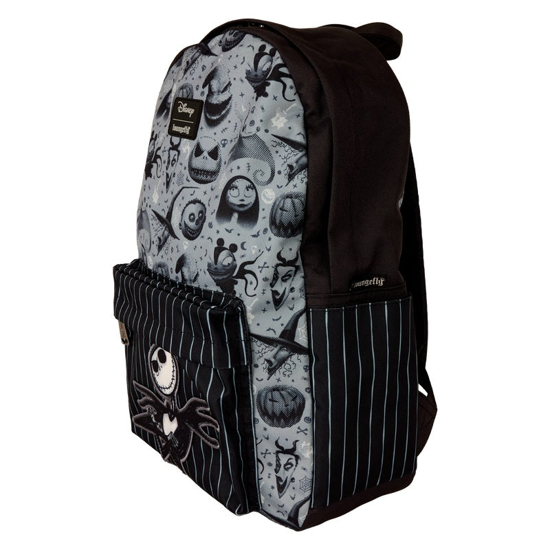 DISNEY - Nightmare Before Christmas - Nylon Backpack LoungeFly