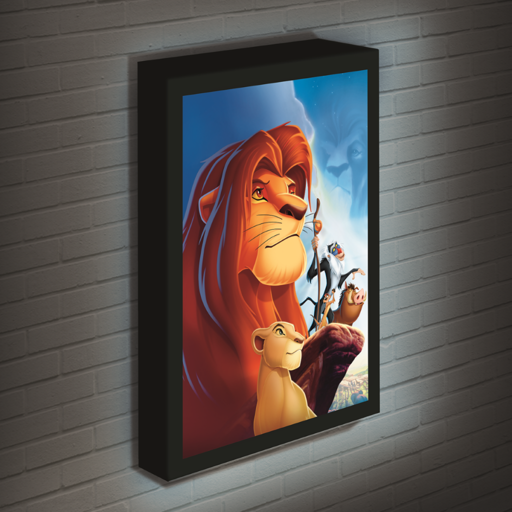 THE LION KING - Light Canvas 40X30 Cm