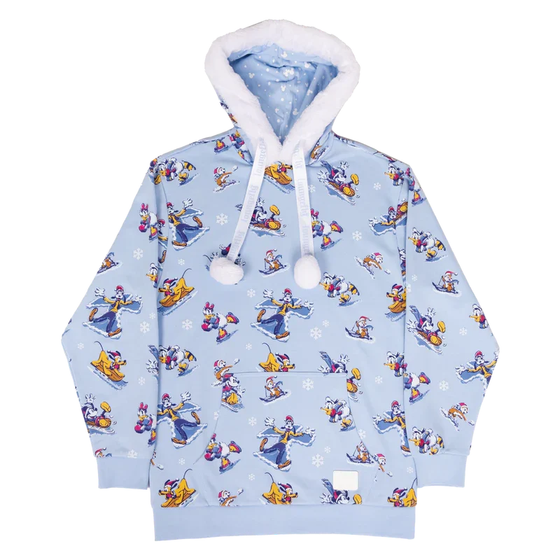 MICKEY & FRIENDS - Winter Wonderland - Hoodie Unisex Loungefly (M)