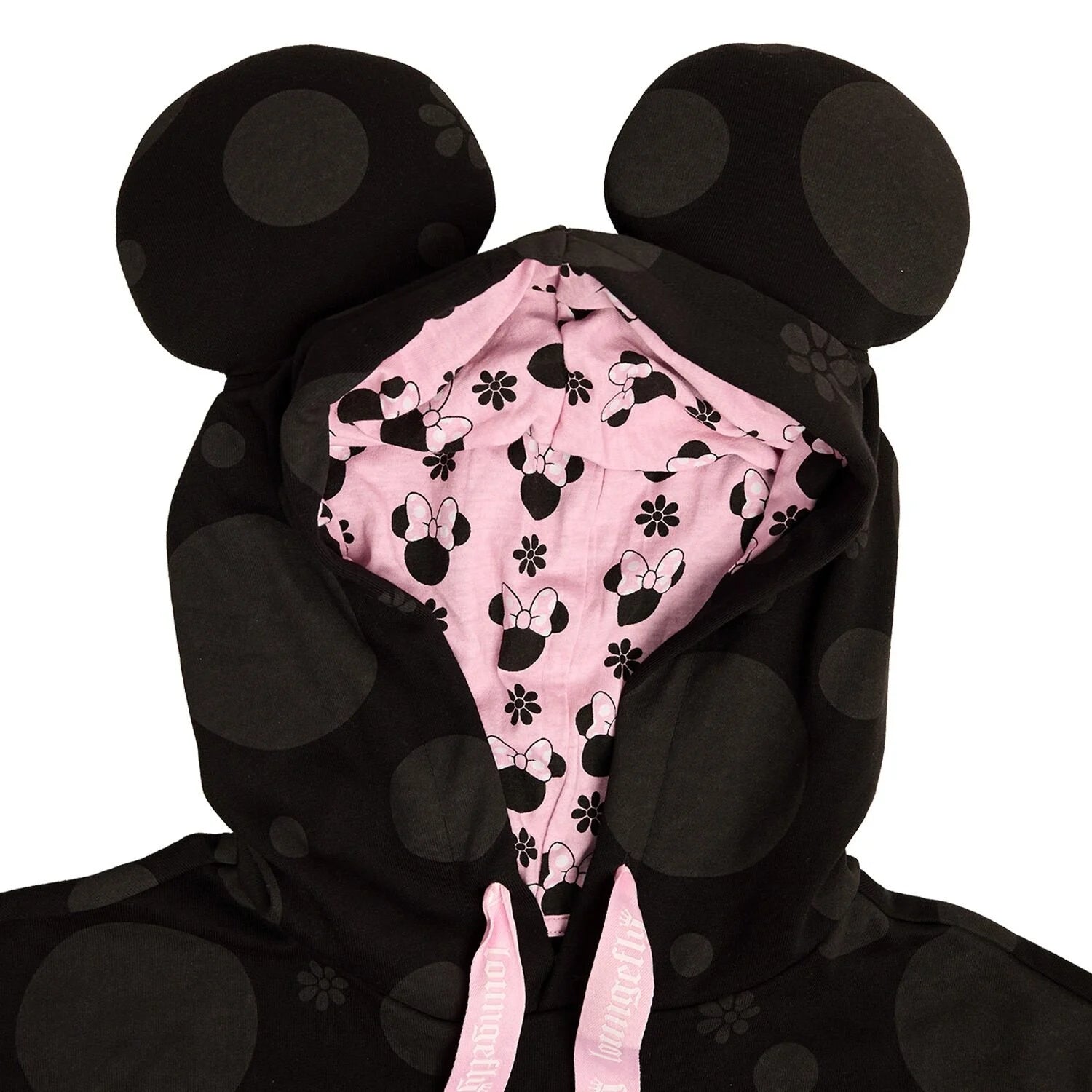 DISNEY - Minnie "Floral Rock the Dots" - Hoodie Unisex Loungefly (L)